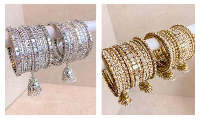 TRENDY STONE BANGLES SET UPTO 50% OFF